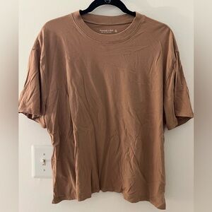 Abercrombie Soft AF Collection Brown T-Shirt